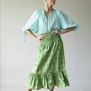 Rhode Jamie Top in Aquamarine